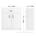 2 Doors 1 Drawer Ventilation Wooden Shoe Cabinet